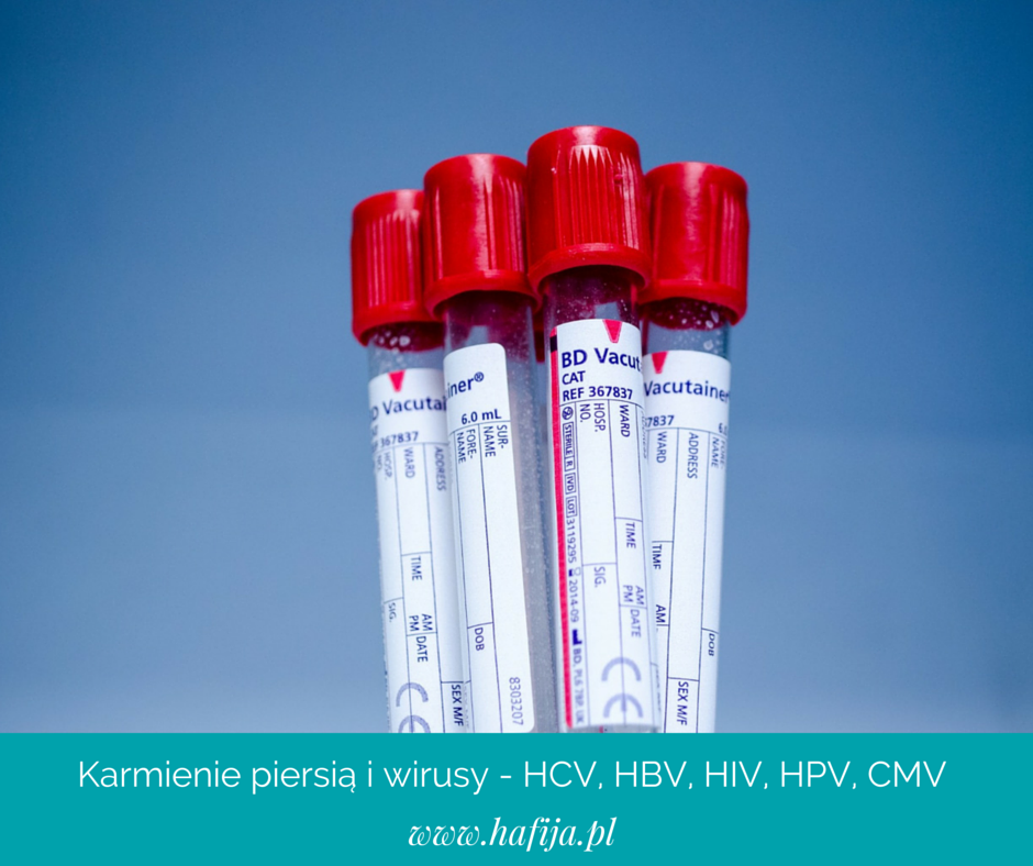 Karmienie piersią – HIV, CMV, HPV, HCV, HBV