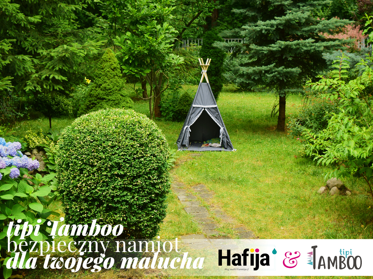 TIPI TAMBOO | bezpieczny namiot dla Twojego malucha
